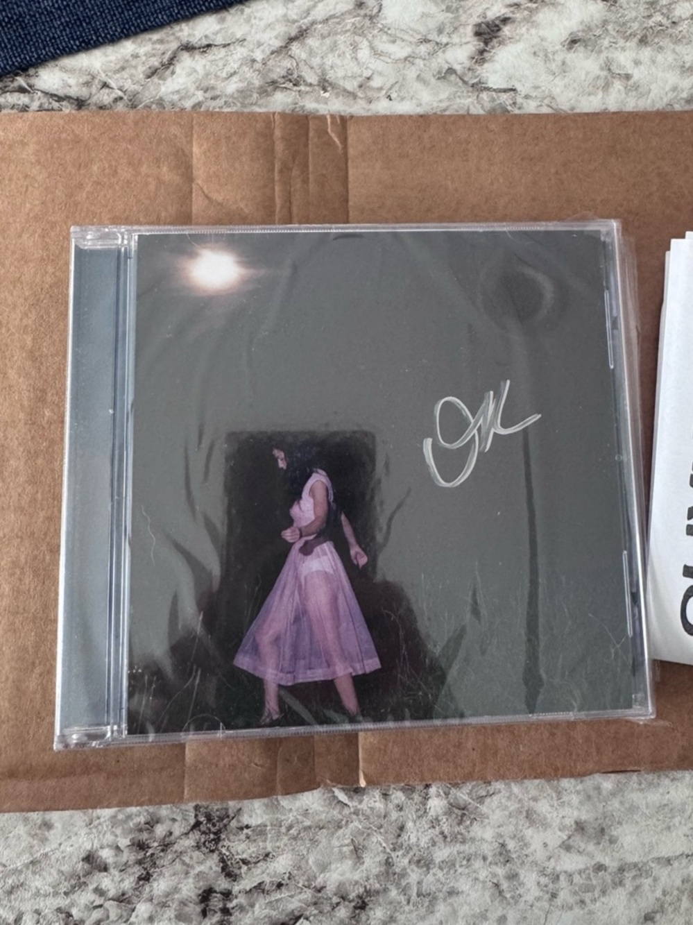 Olivia Rodrigo You Seem Pretty Sad For A Girl So In Love Signed CD